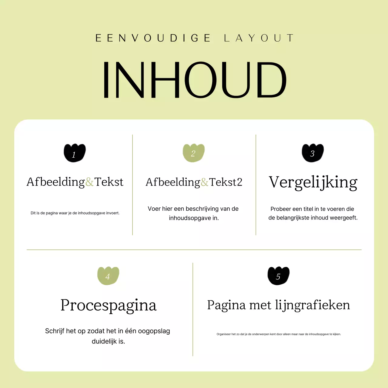 Groen Eenvoudig Ontwerp Advertentie