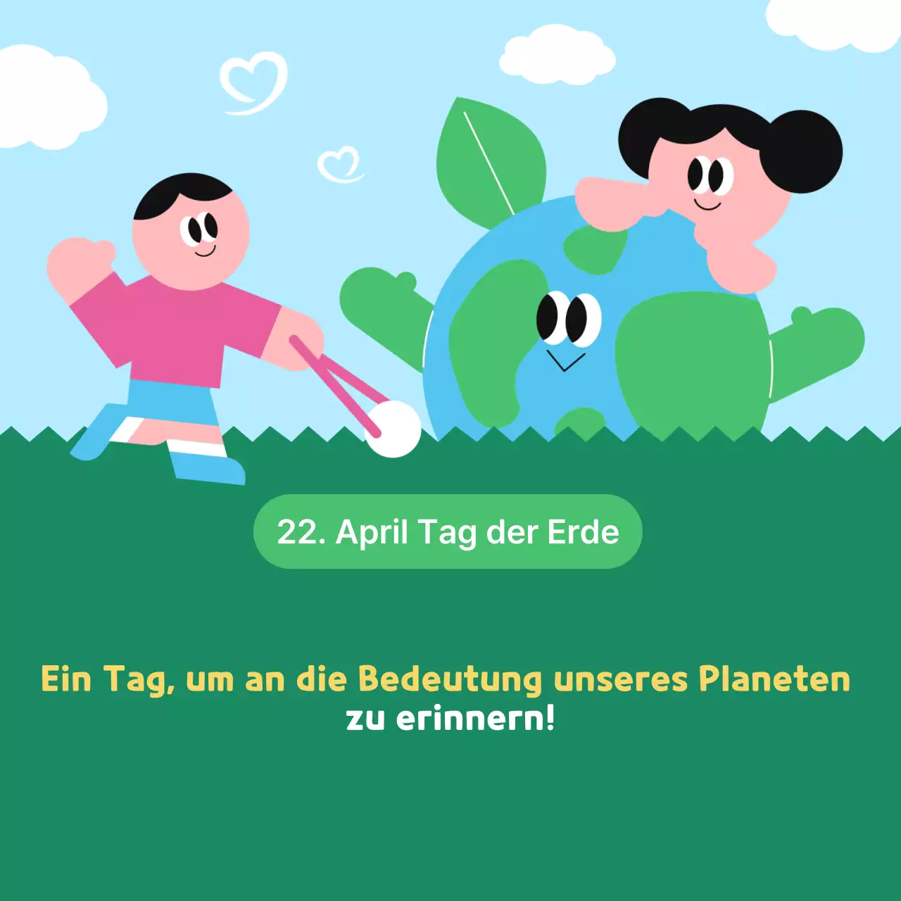 Umweltkampagne „Grünes Baby“