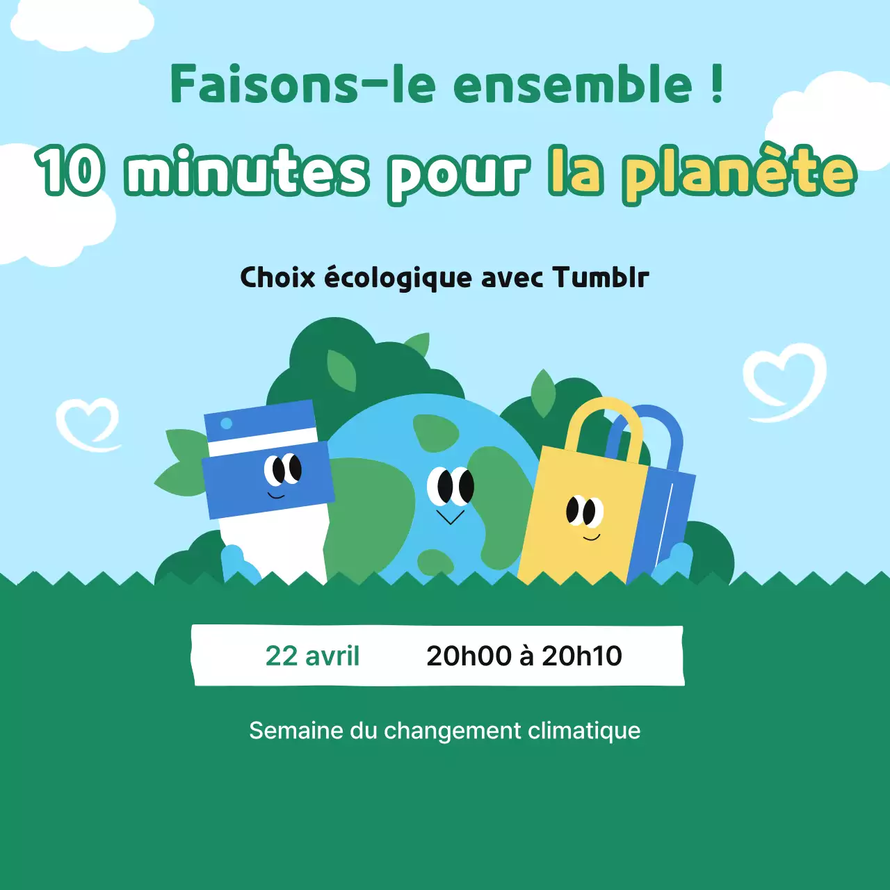 Campagne environnementale « Bébé vert »