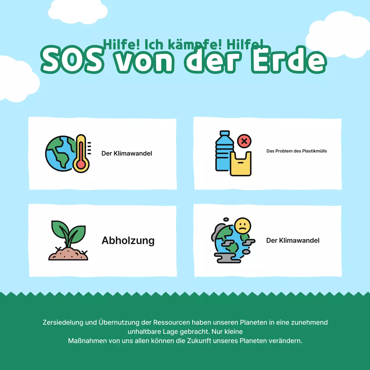 Umweltkampagne „Grünes Baby“