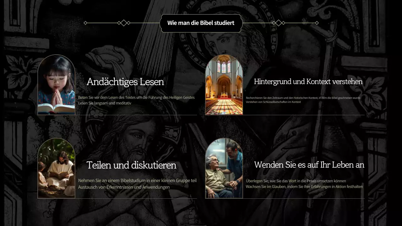 Schwarz-Weiß-Ressourcen für den klassischen Religionsunterricht