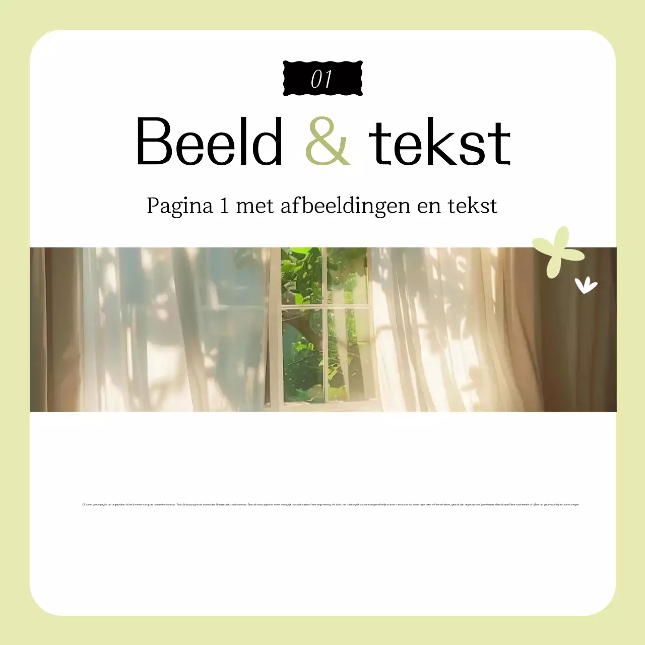 Groen Eenvoudig Ontwerp Advertentie