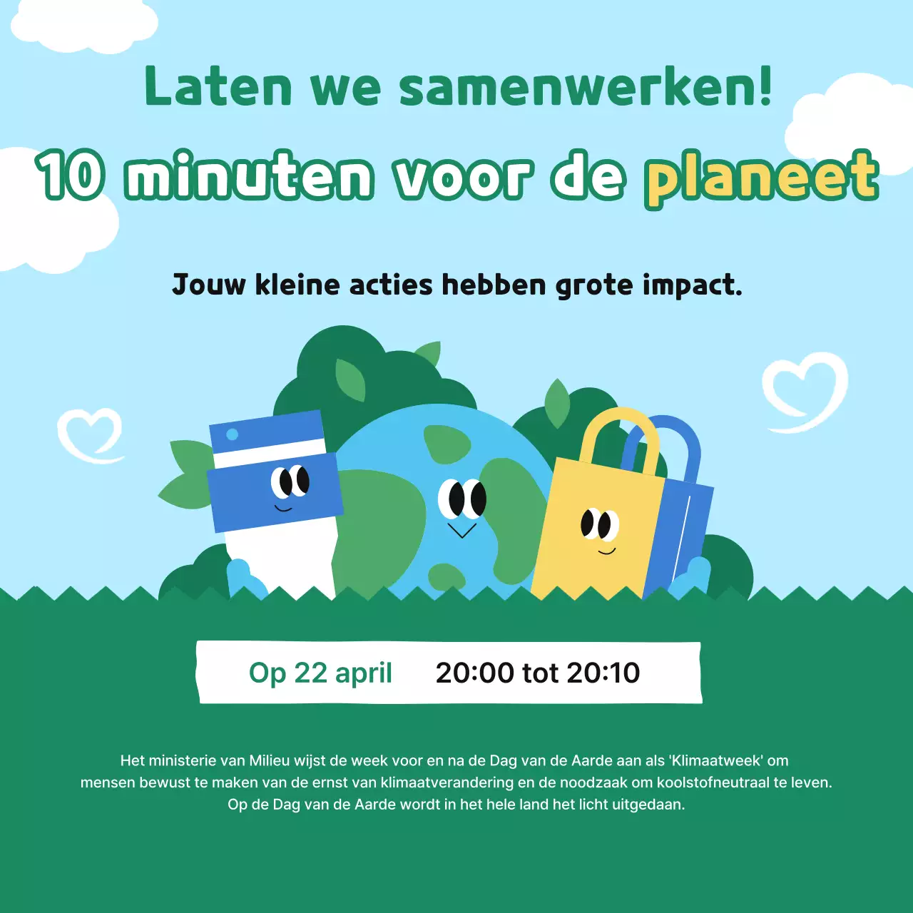 Groene Baby Milieu Campagne