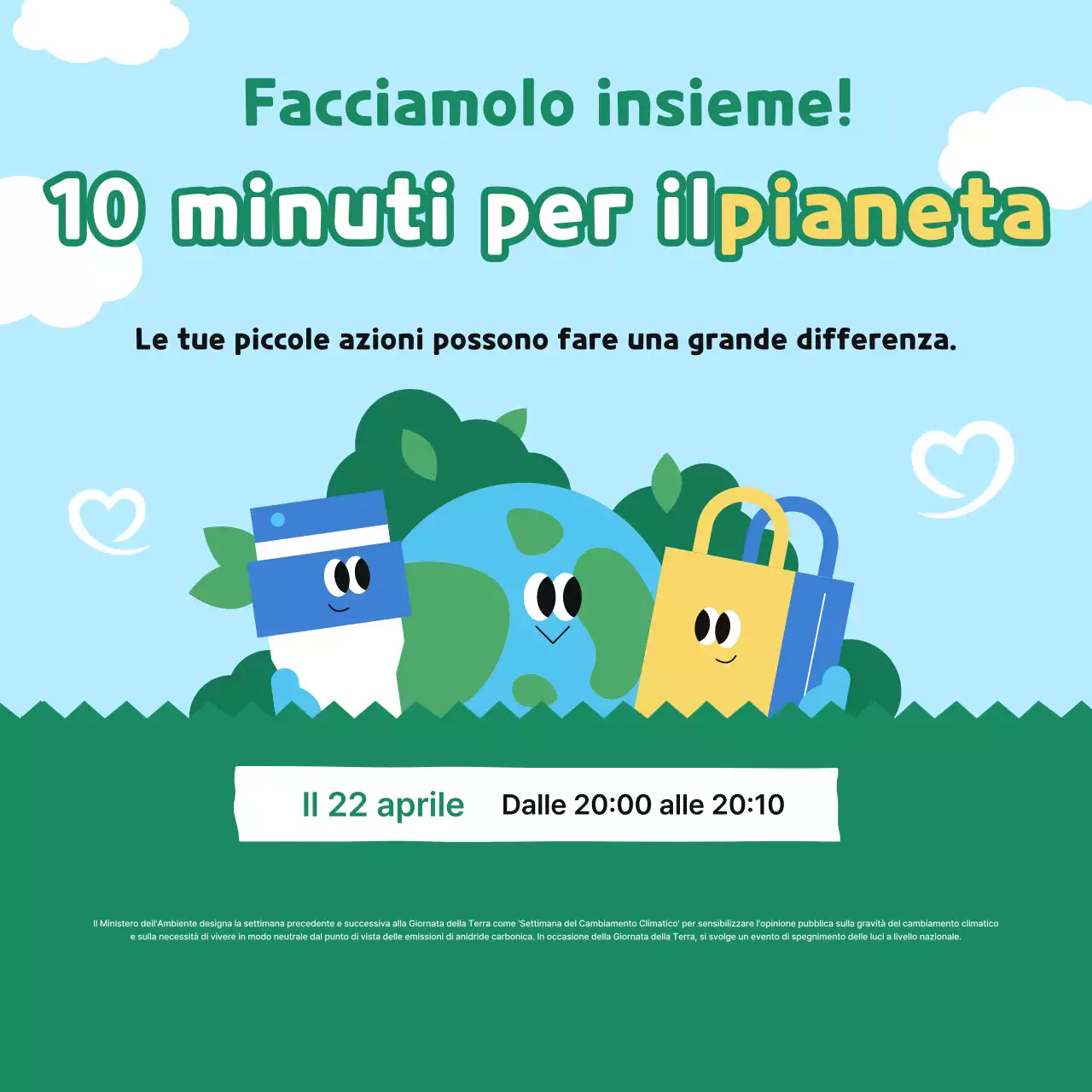 Campagna ambientale Green Baby