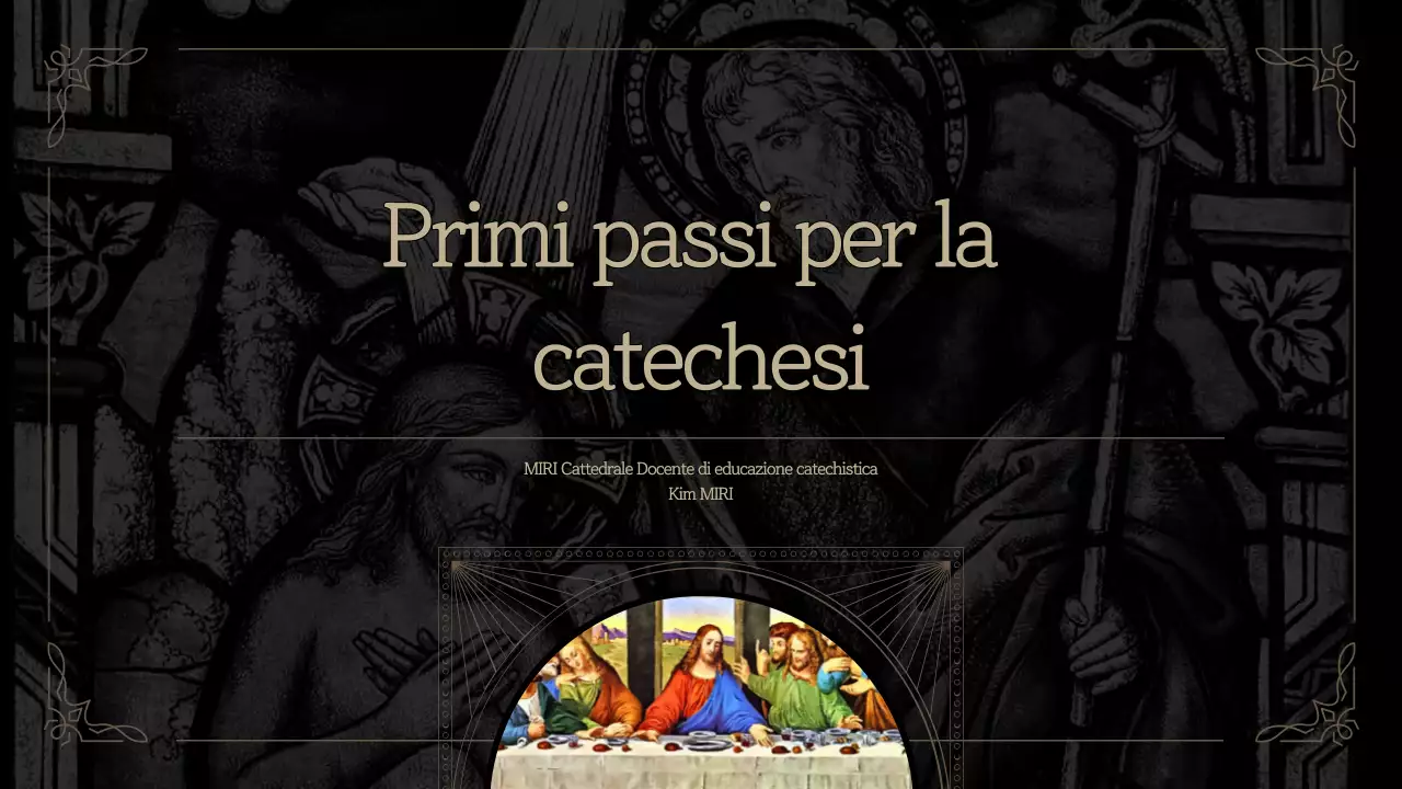 Risorse per l'educazione religiosa classica in bianco e nero