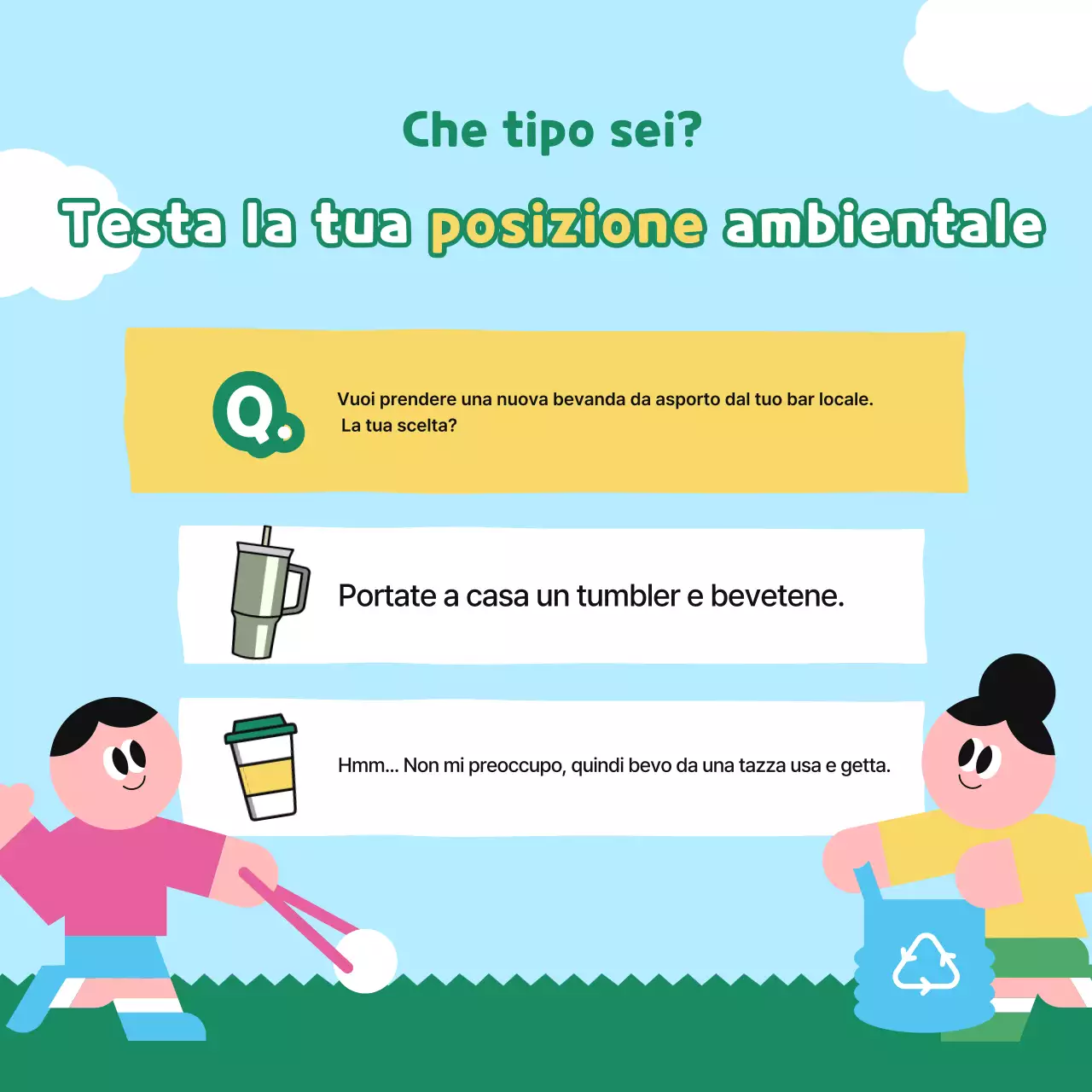 Campagna ambientale Green Baby