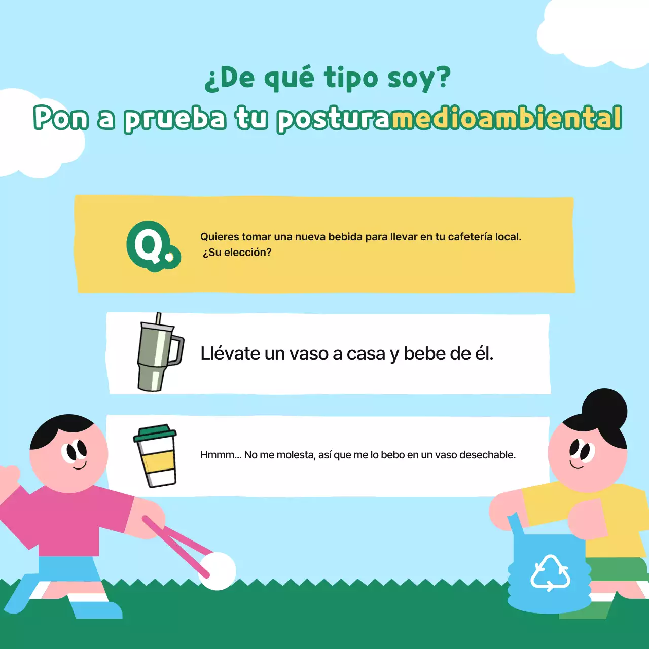 Campaña ambiental Bebé Verde