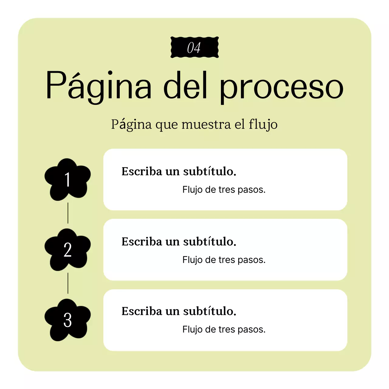 Anuncio de diseño simple y ecológico