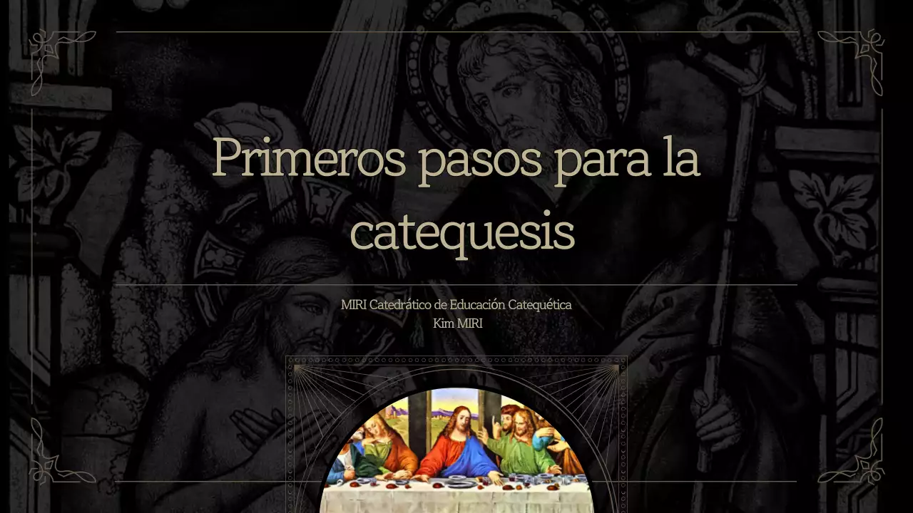 Recursos de educación religiosa clásica en blanco y negro