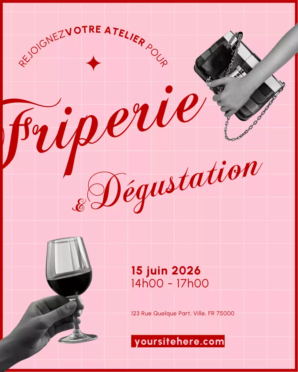 Invitation à l'événement Thrift and Sip