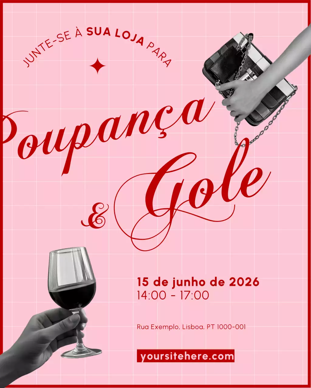 Convite para o evento Thrift and Sip