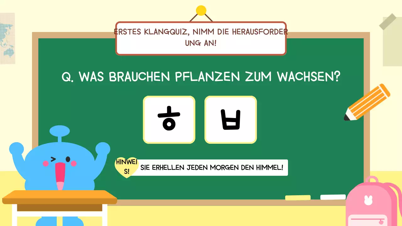 Lehrmaterialien für Mint-Babys