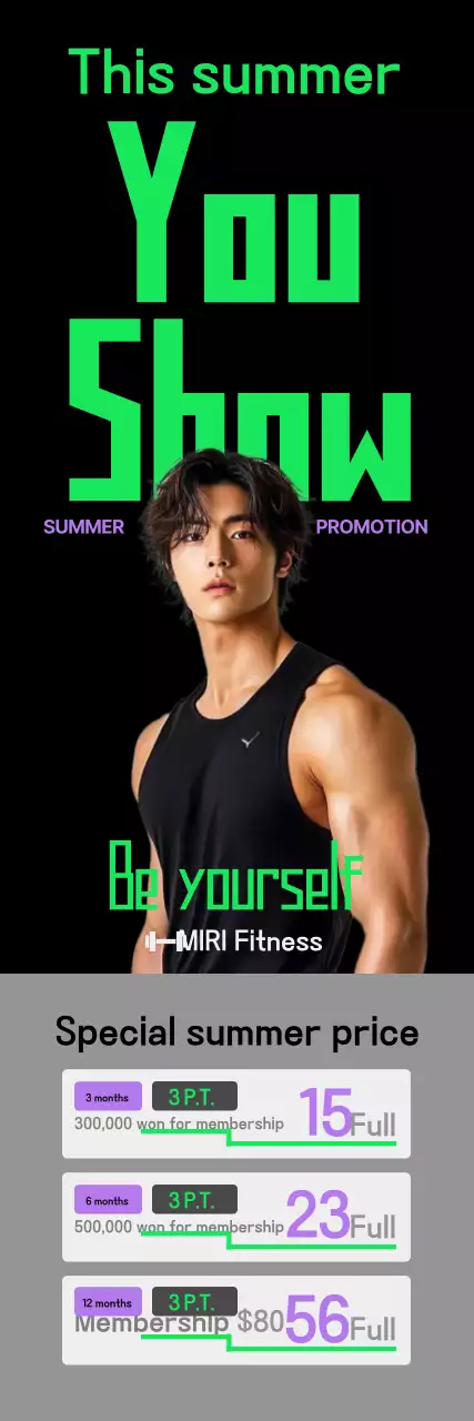 Promoção Black Modern Fitness