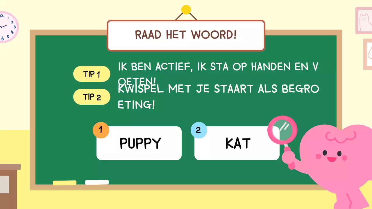 Educatief materiaal voor Mint Baby