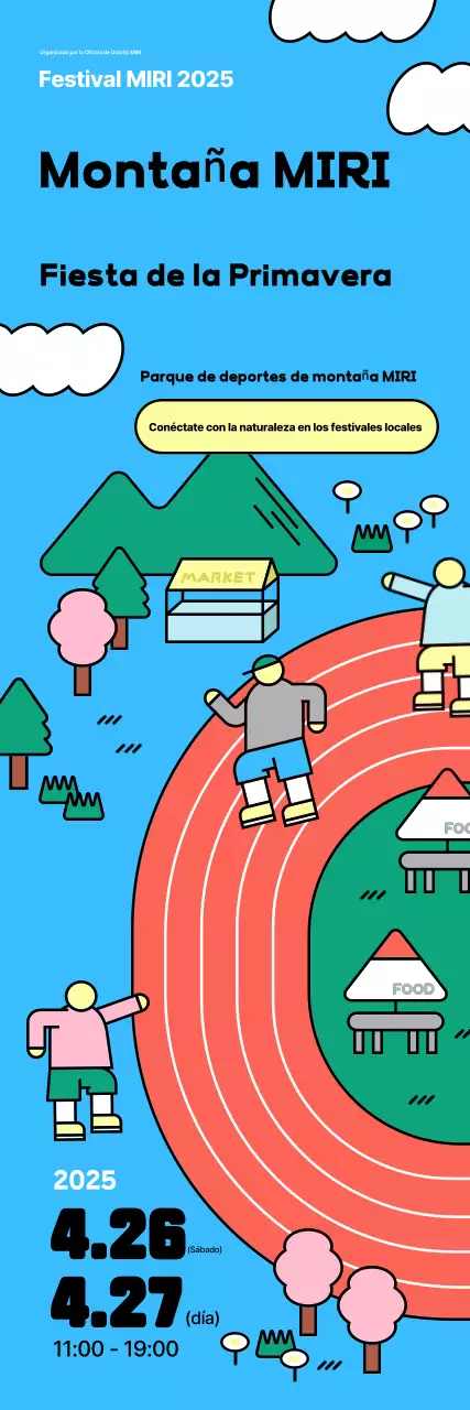 Promoción del Festival Local de Bebé Azul Cielo