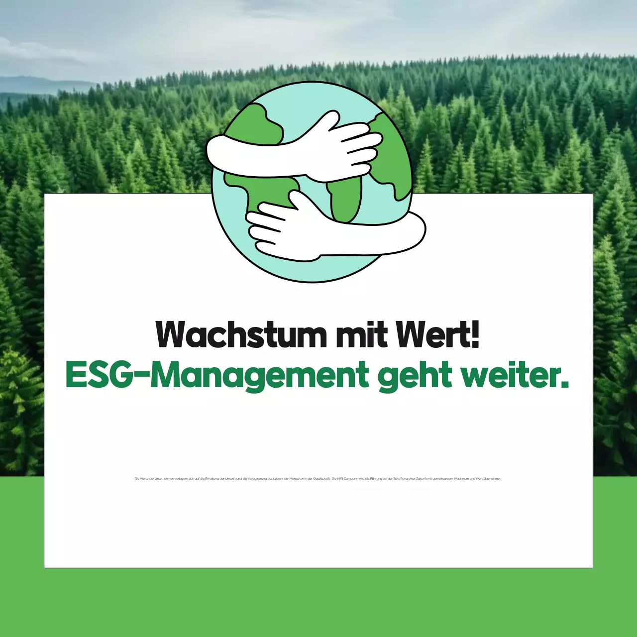 Analyse des Green Modern Management Reports
