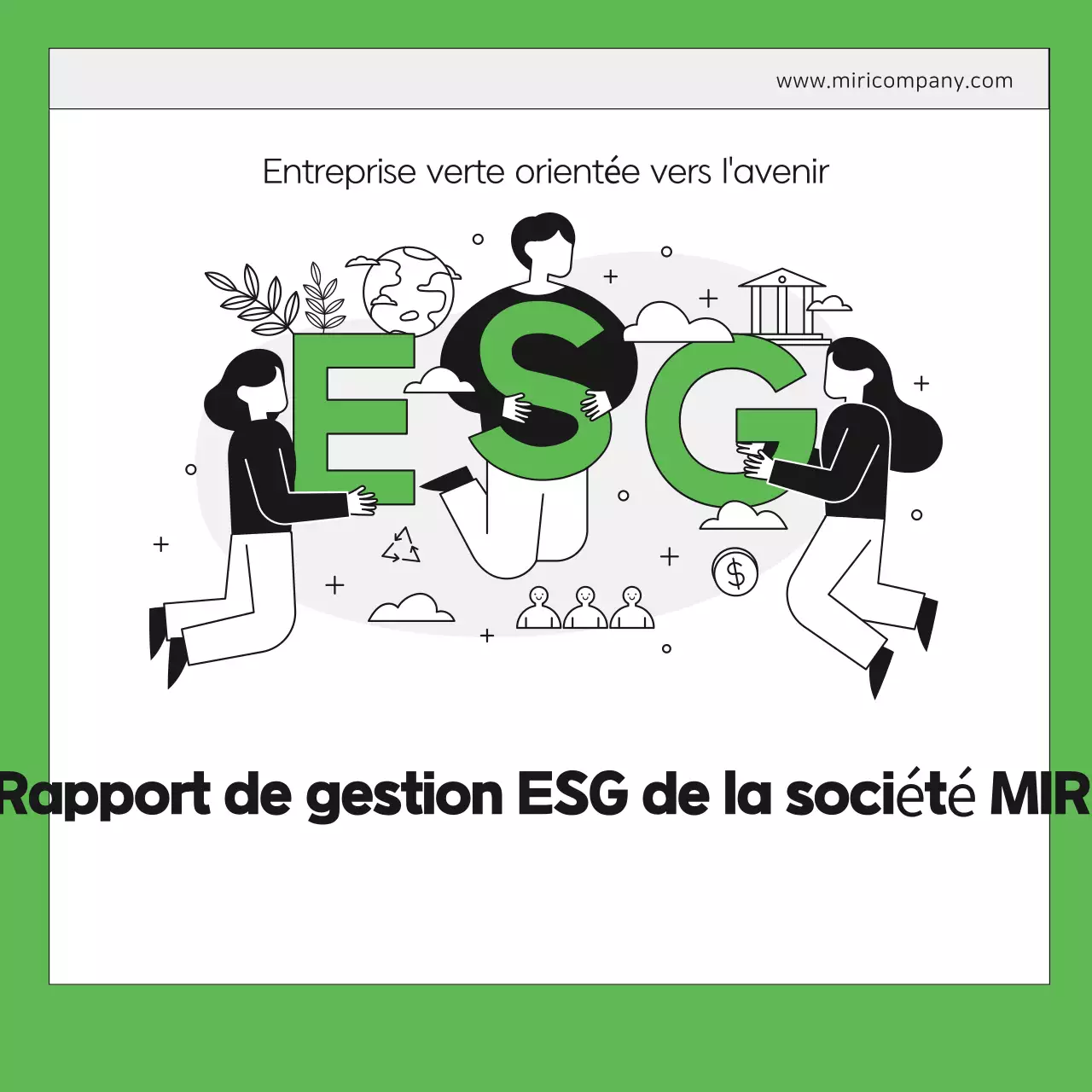 Analyse du rapport de gestion moderne et verte