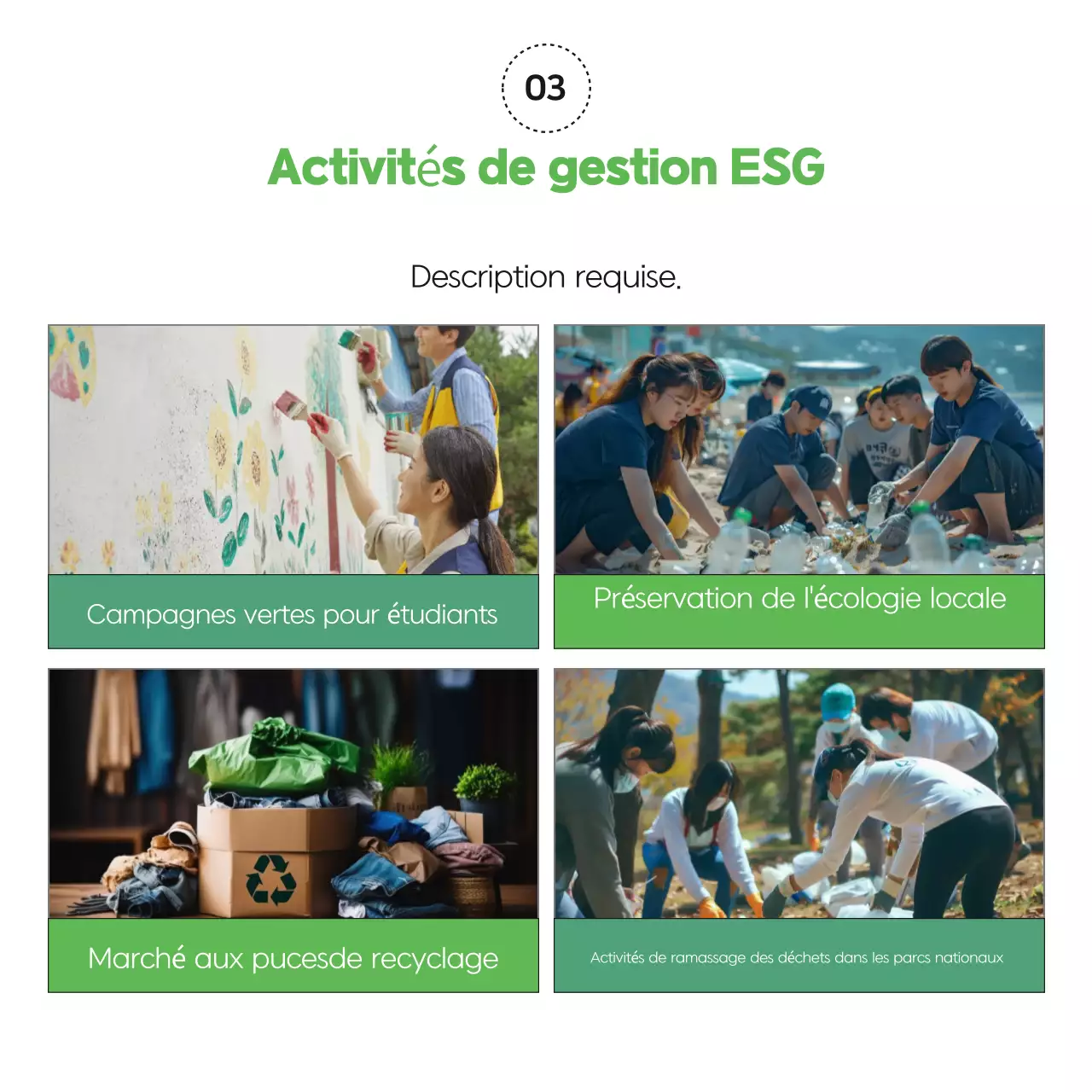 Analyse du rapport de gestion moderne et verte