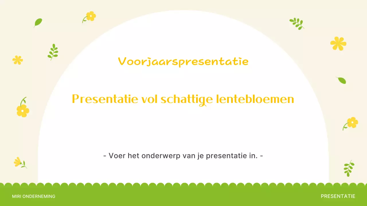 Kennismaking met de prachtige lentebloemen in geel en limoengroen