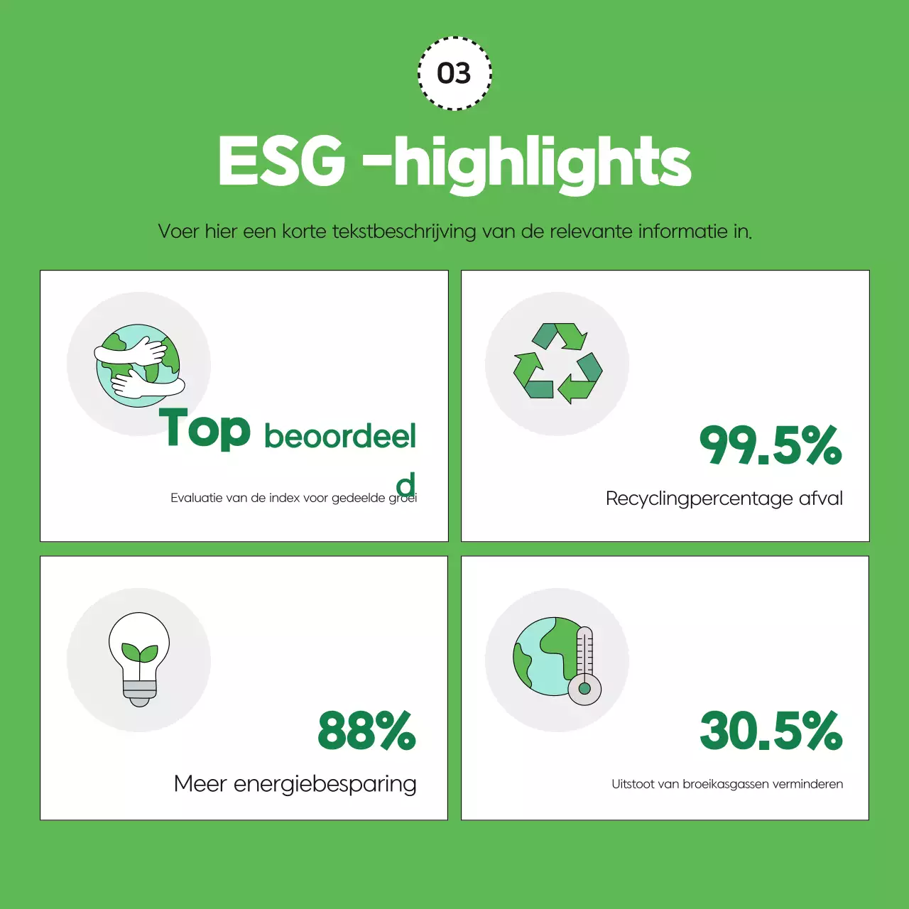 Analyse van het Green Modern Management Report