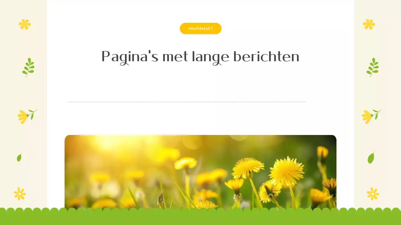 Kennismaking met de prachtige lentebloemen in geel en limoengroen