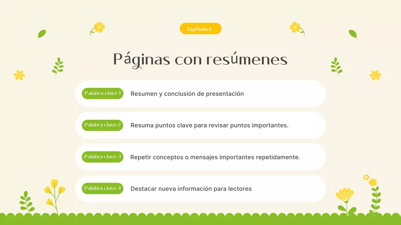 Introducción a las hermosas flores primaverales en amarillo y verde lima.