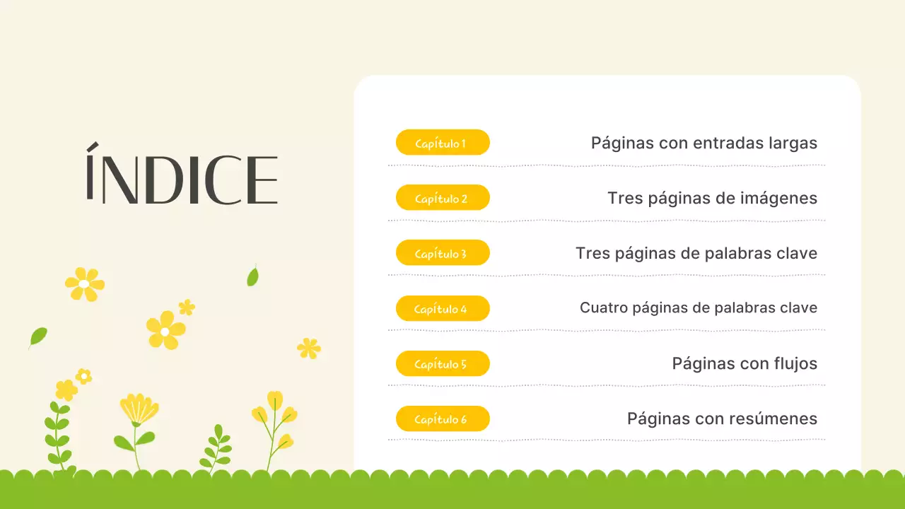 Introducción a las hermosas flores primaverales en amarillo y verde lima.