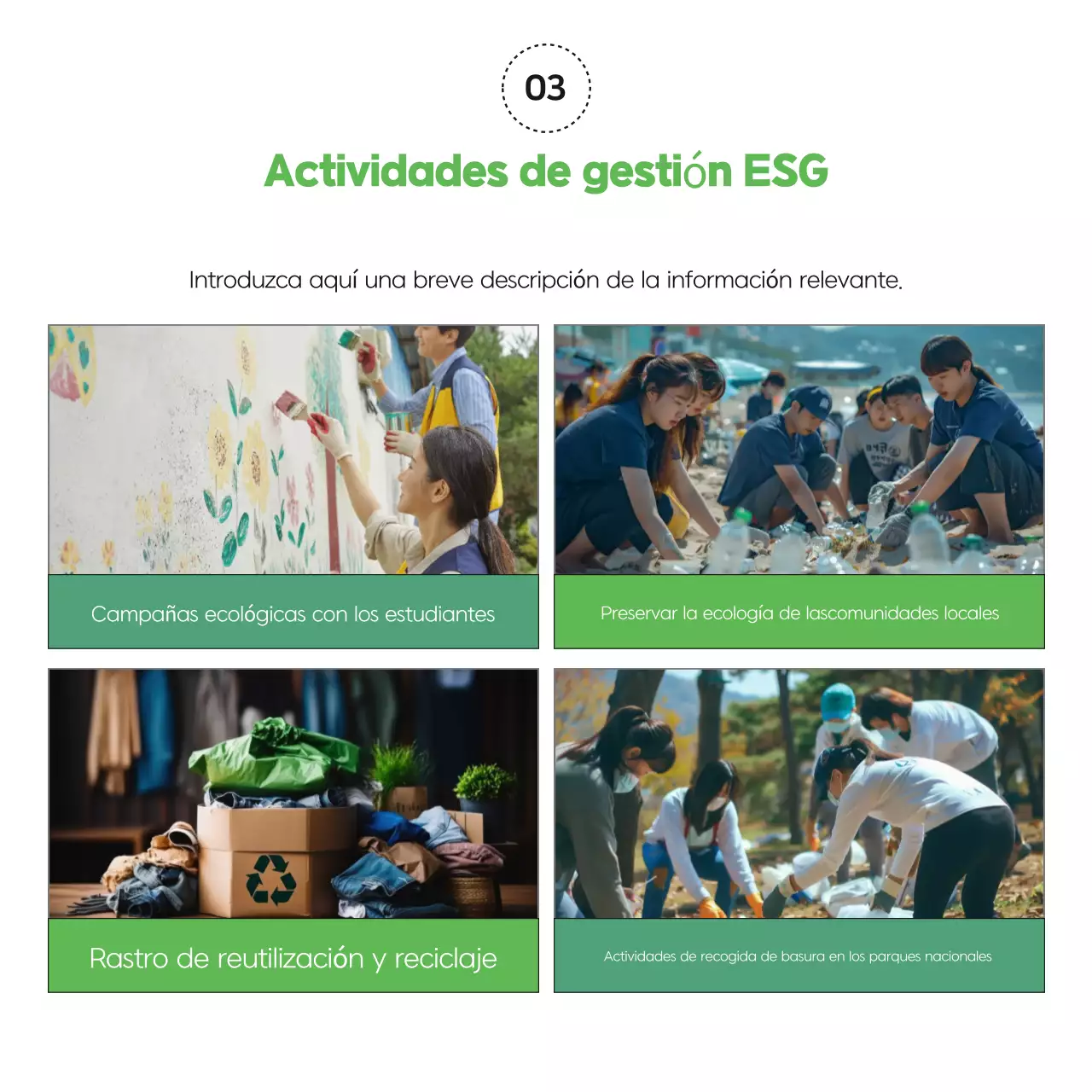 Análisis del informe de gestión moderna y ecológica