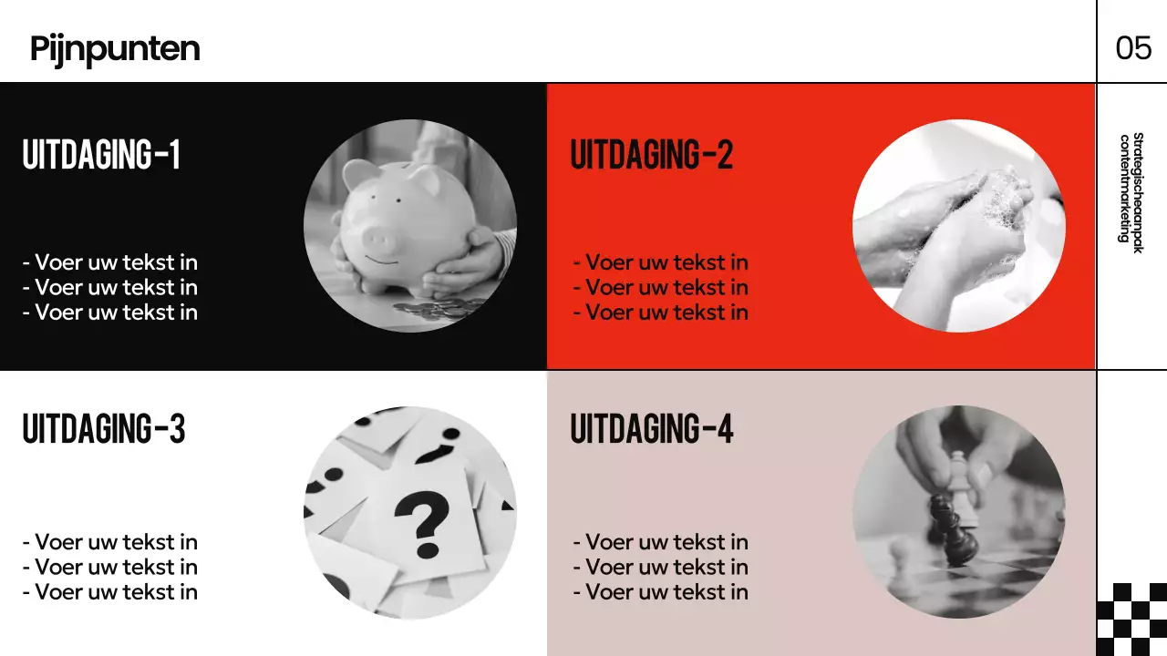 zwarte moderne marketinggids