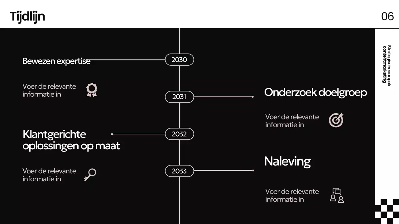 zwarte moderne marketinggids