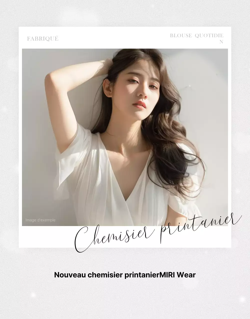 publicité de mode rose élégante