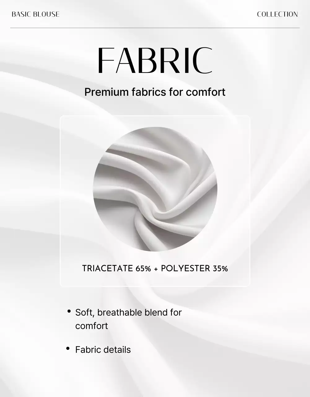 Iklan mode elegan berwarna merah muda