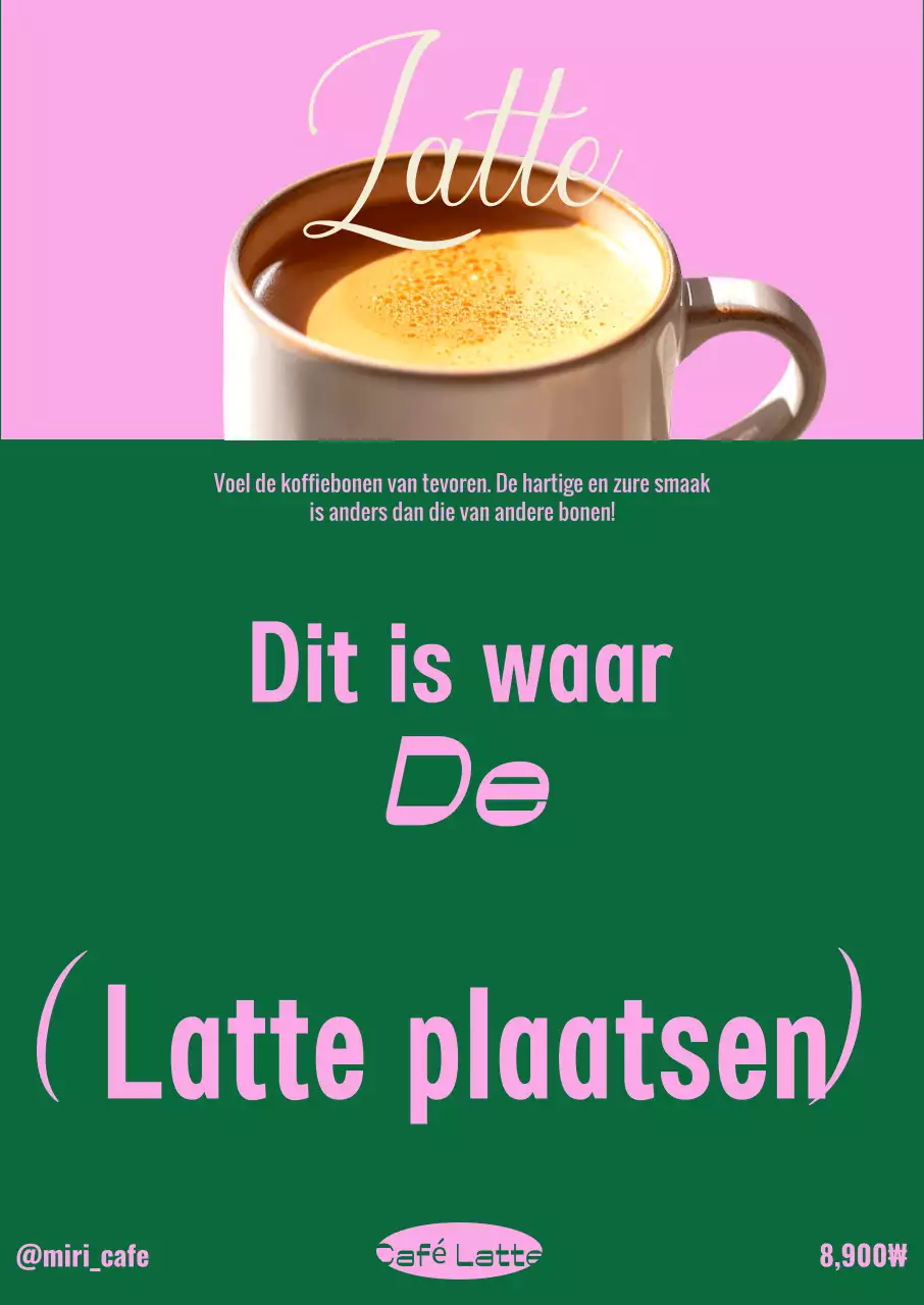 Sky Blue Pop Koffie Advertentie