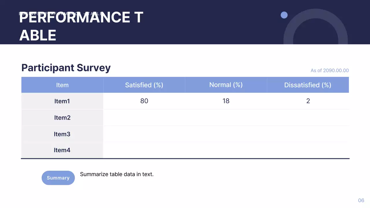 Blue Modern Business Report