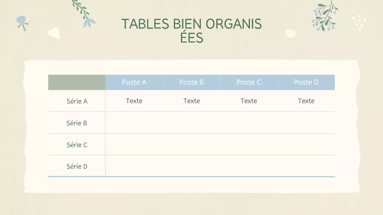 Planification de la présentation du bébé beige