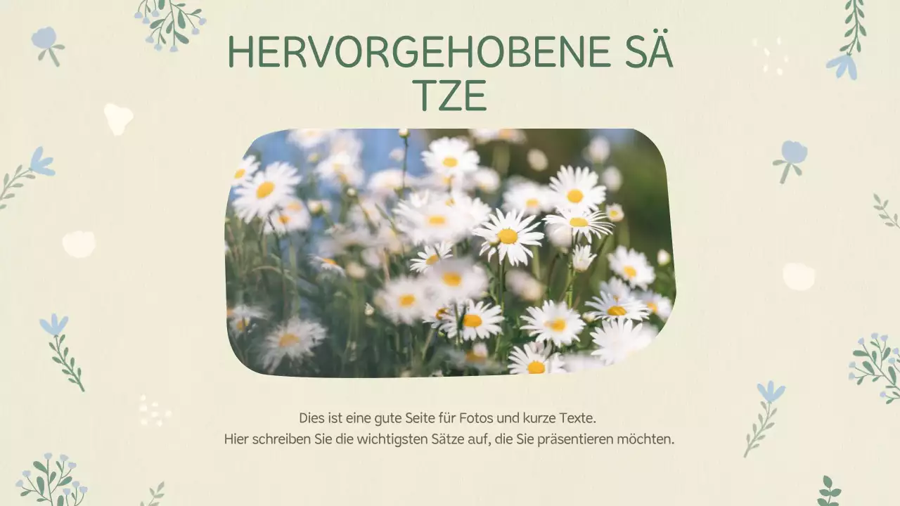 Beige Baby Präsentationsplanung