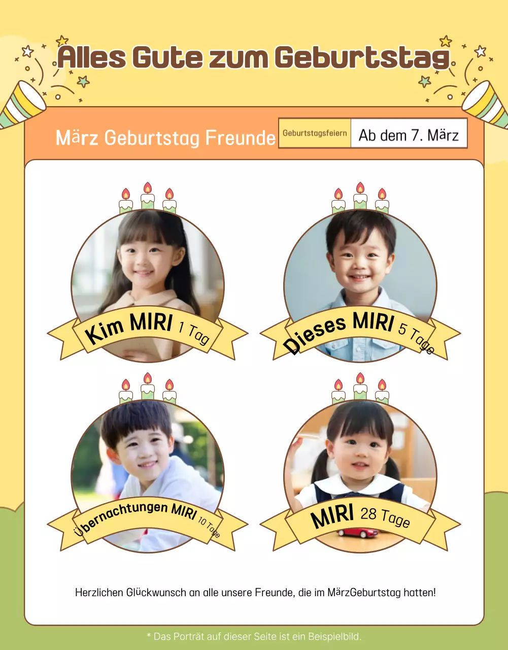 Yellow Baby Kindergarten Guide