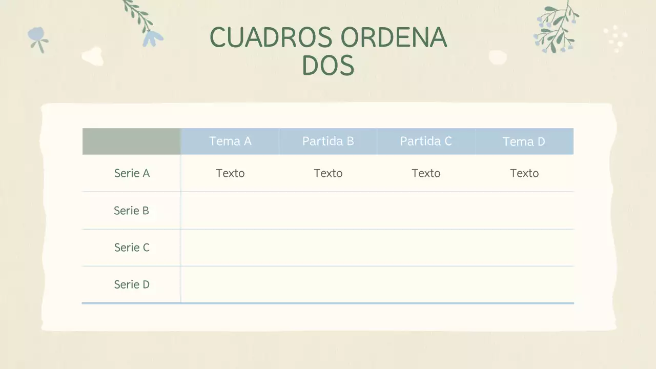 Planificación de la presentación del bebé beige