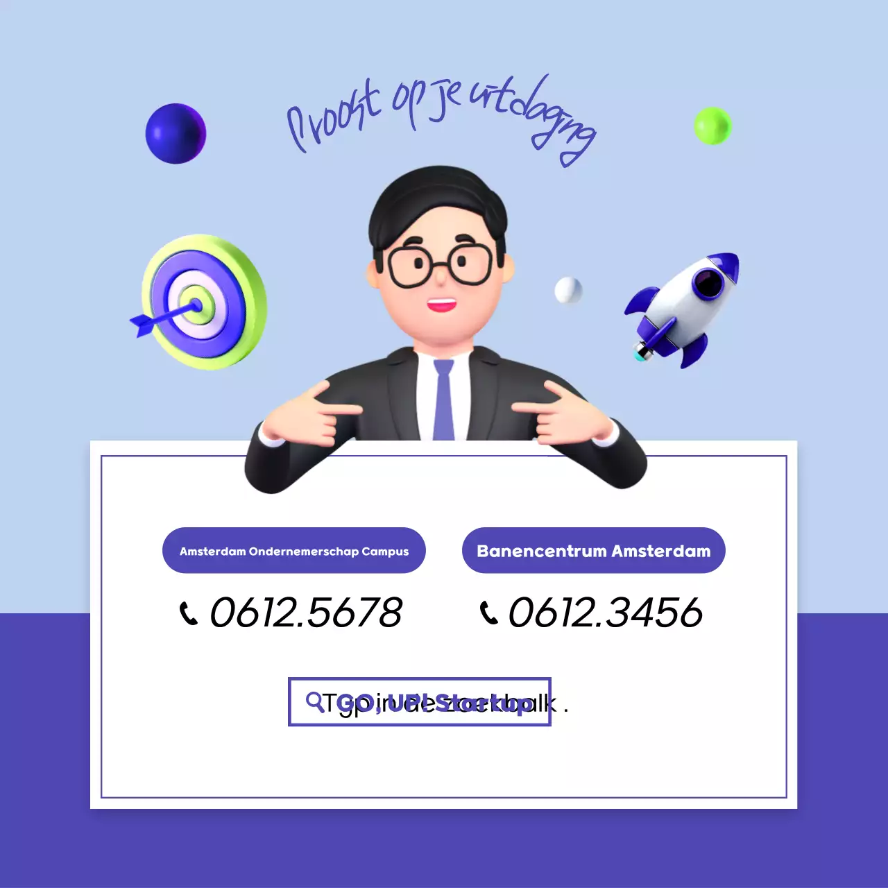 Sky Blue Modern Startup Support Program-gids