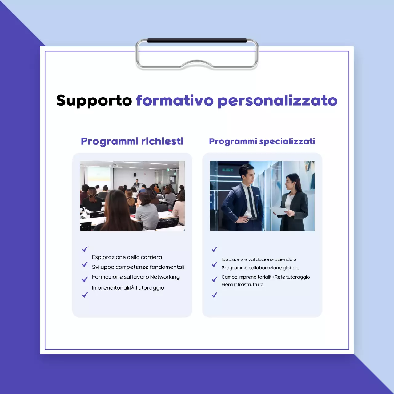 Guida al programma di supporto per le startup moderne Sky Blue