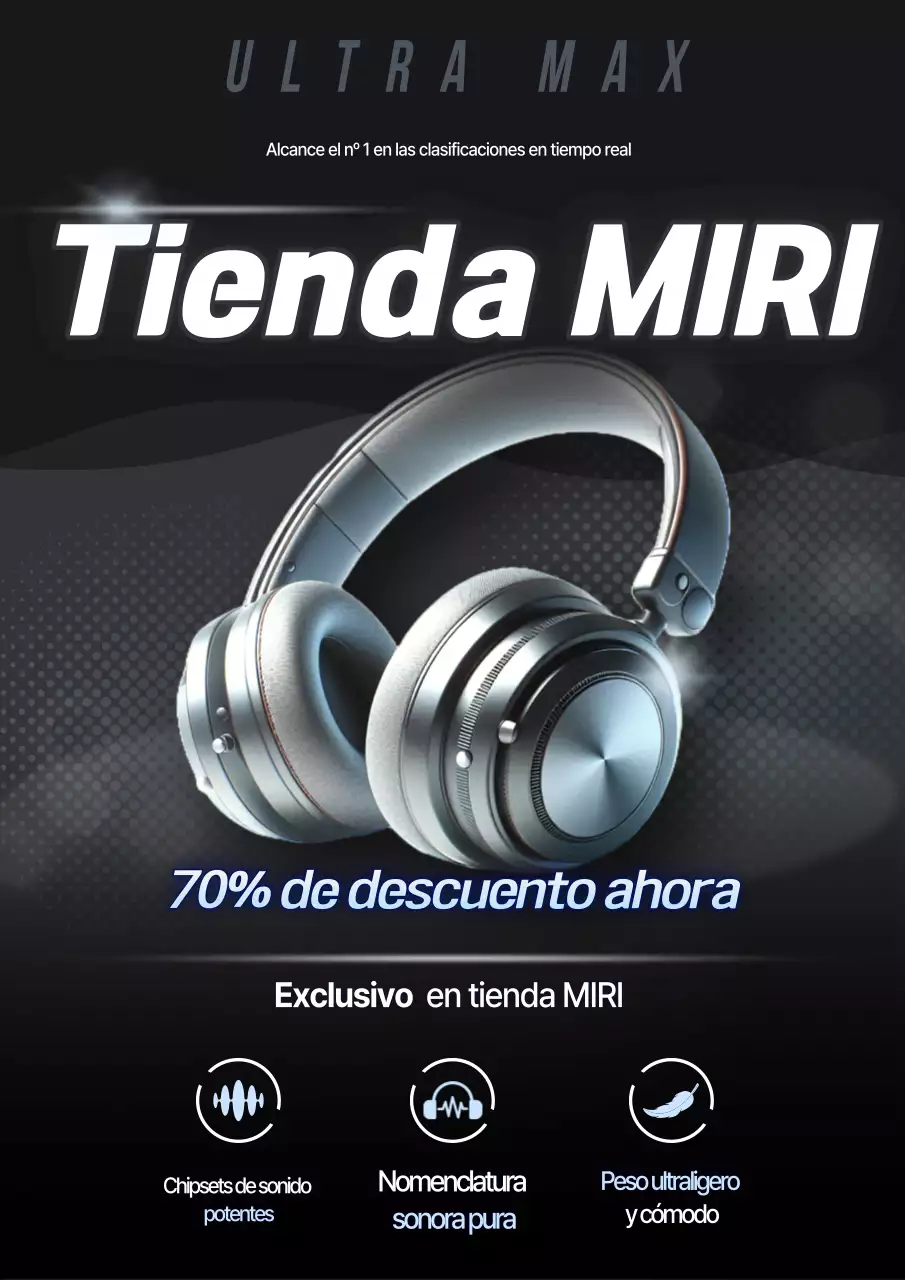 Descuento en electrónica moderna gris