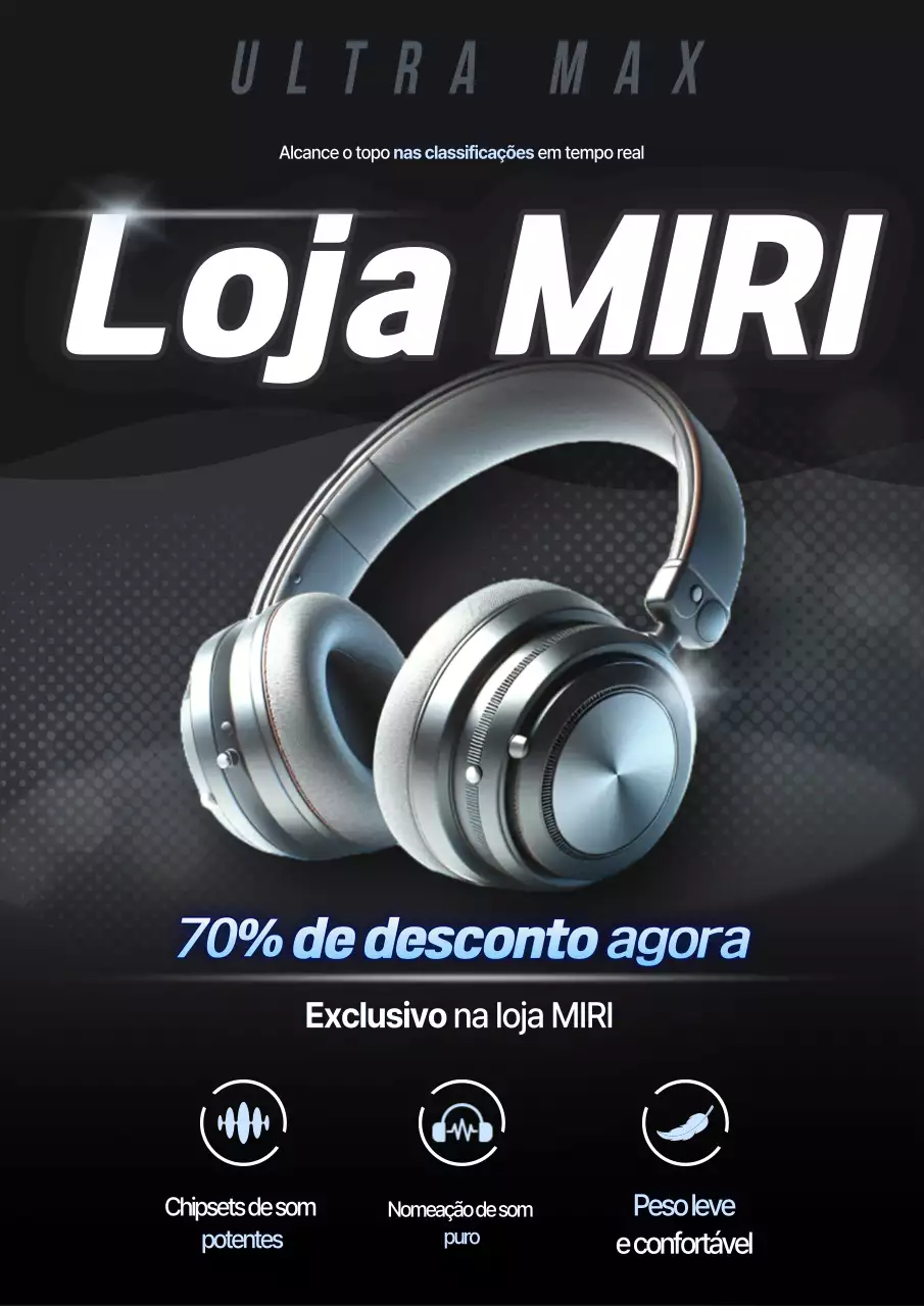 Desconto em Eletrônicos Modernos Cinza