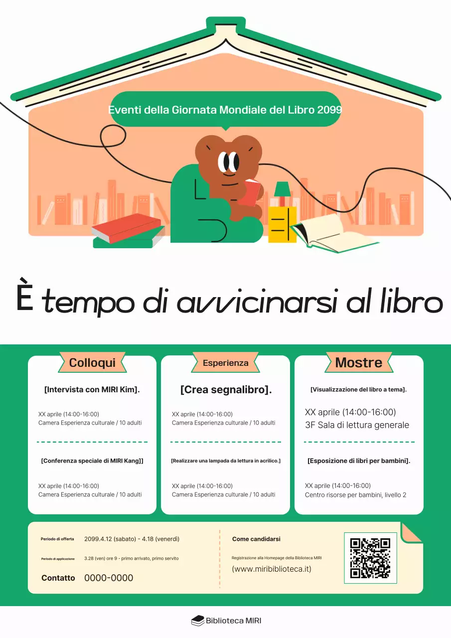 Evento della Biblioteca Orange Baby
