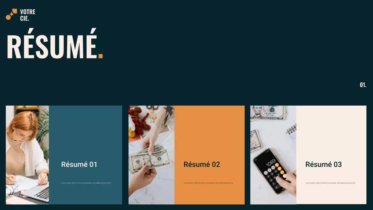 Guide de planification budgétaire moderne bleu sarcelle