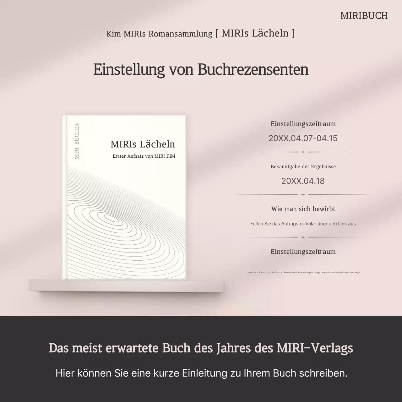 Beige Modern Publishing Recruitment