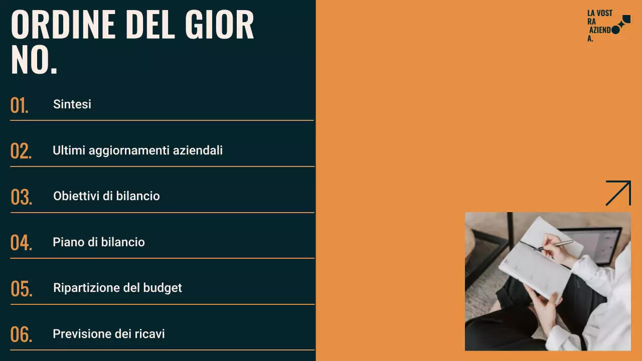 guida pianificatore di budget moderno color verde acqua