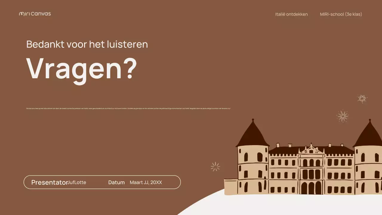 Beige Classic Italië Reisgids Presentatie