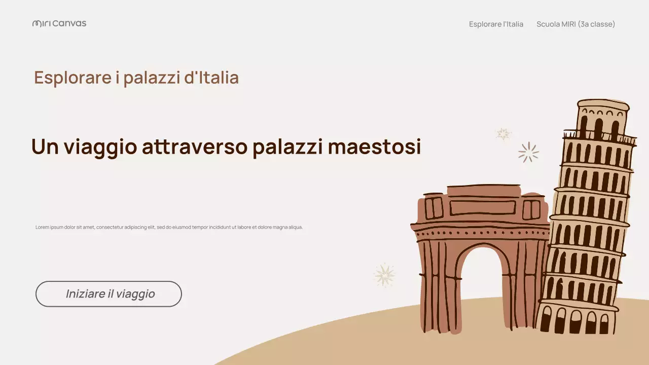 Presentazione della guida turistica Beige Classic Italy