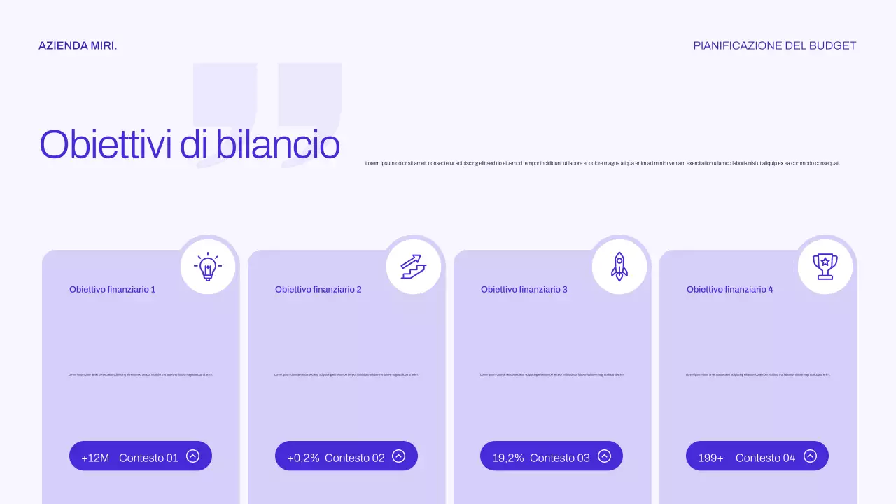 pianificatore finanziario moderno viola