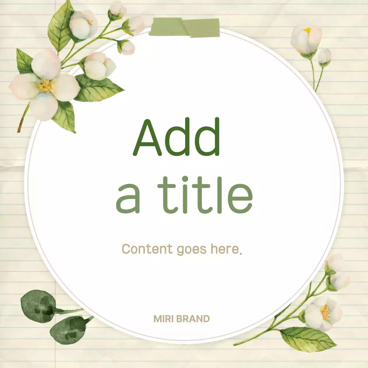 Design de cartão postal vintage bege